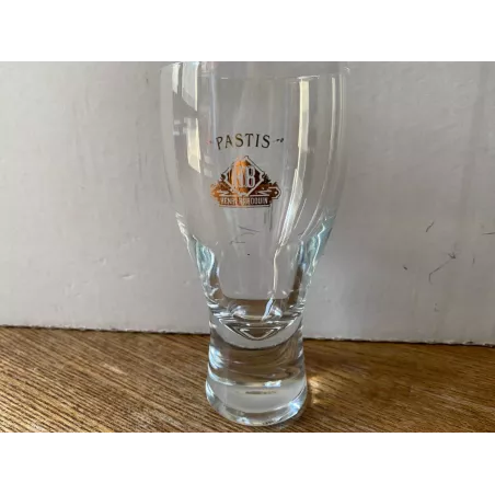 1 VERRE PASTIS HENRI BARDOUIN  HT 13.60CM