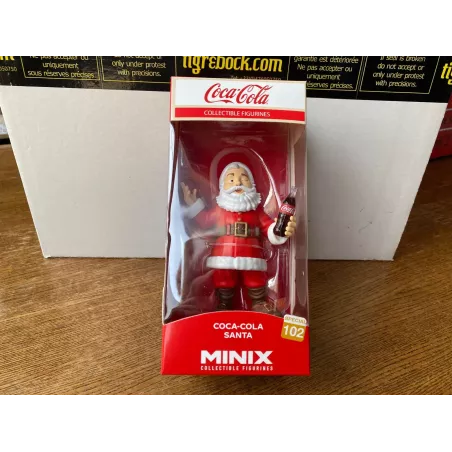 FIGURINE  COCA-COLA  MINIX  NOUVEAU NOVEMBRE 2025 PERE NOEL HT 19CM AVEC LA BOITE
