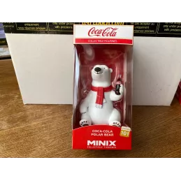 FIGURINE  COCA-COLA  MINIX  NOUVEAU NOVEMBRE 2025 OURS HT 19CM AVEC LA BOITE