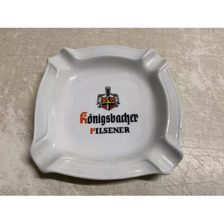 CENDRIER KONIGSBACHER  PILSNER  14.50CM X14CM