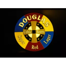 ENSEIGNE  DOUGLAS  CELTIC BEERS