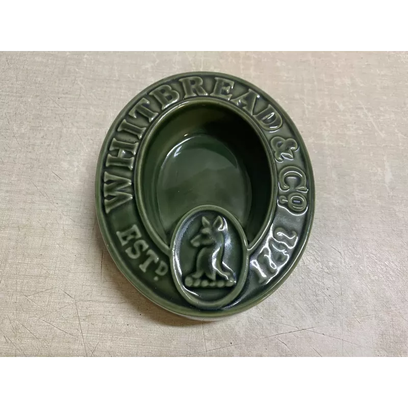 CENDRIER WHITBREAD   15CM X12.50CM