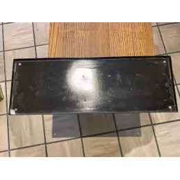 PLAQUE EMAILLEE  FRANCE -SOIR  42CM X15CM