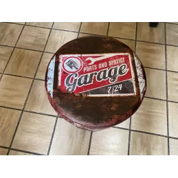 BOX    DE RANGEMENT  PLIABLE .....   POUF.  SIEGE.   COFFRE. GARAGE   DIAMETRE 38CM   HT 33CM