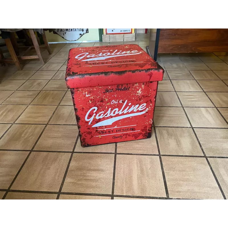 BOX    DE RANGEMENT  PLIABLE .....   POUF.  SIEGE.   COFFRE. GARAGE  38CM X38CM X38CM