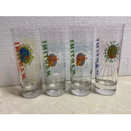 4 VERRES MARTINI COLLECTOR  25CL HT.16.50CM