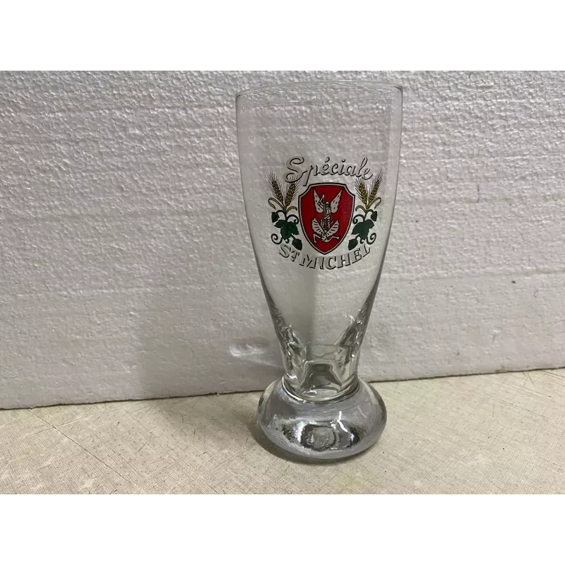 1 VERRE SPECIALE  ST MICHEL  25CL HT 16.50CM