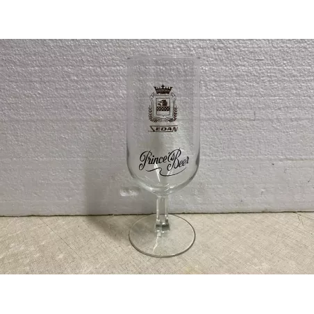 1 VERRE SEDAN  PRINCE'S BEER  25CL HT 17CM