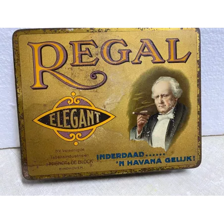 1 BOITE CIGARES  REGAL  ELEGANT  15CM X12CM