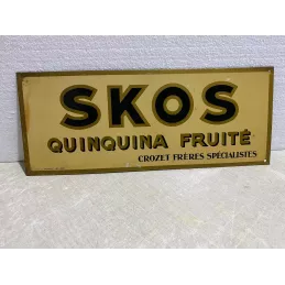 TOLE  SKOS  CROZET FRERES  35.50CM X14.20CM