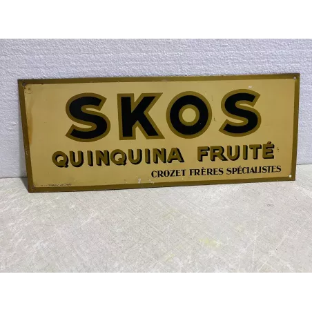 TOLE  SKOS  CROZET FRERES  35.50CM X14.20CM