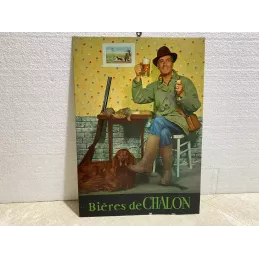 TOLE  BIERES DE CHALON   34CM X24CM