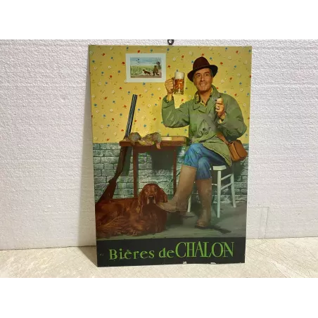 TOLE  BIERES DE CHALON   34CM X24CM