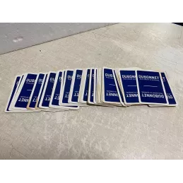 1 JEU DE 54 CARTES  DUBONNET