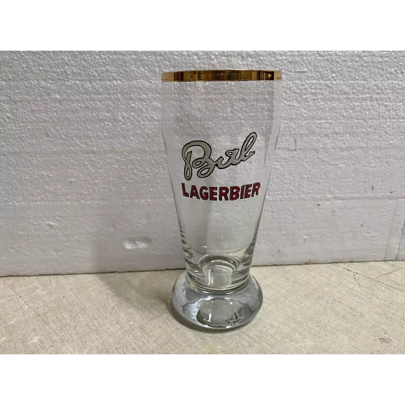 1 VERRE EMAILLE  BAL  LAGERBIER 25/30CL