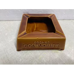 CENDRIER  COGNAC  COURVOISIER   12.50CM X12.50CM