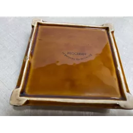 CENDRIER  COGNAC  COURVOISIER   12.50CM X12.50CM