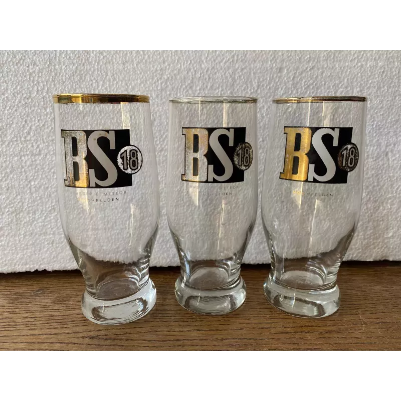 3 VERRES  METEOR  BS 18 25CL HT 14.50CM