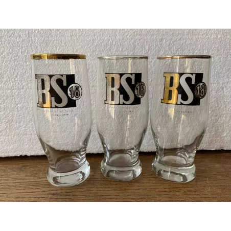 3 VERRES  METEOR  BS 18 25CL HT 14.50CM