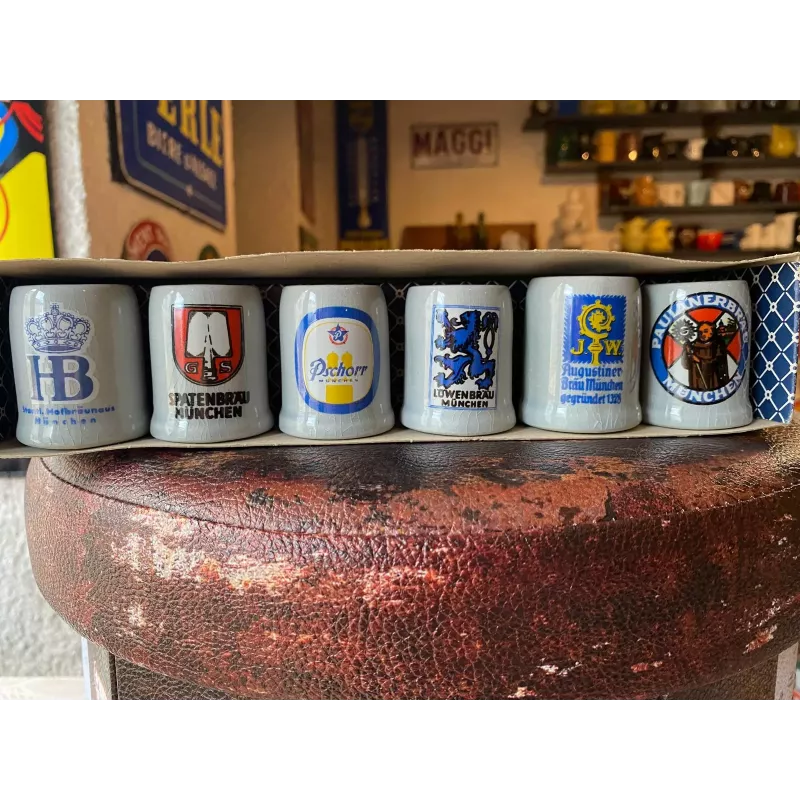 6 MINI CHOPES  GRES COLLECTOR HT 5CM