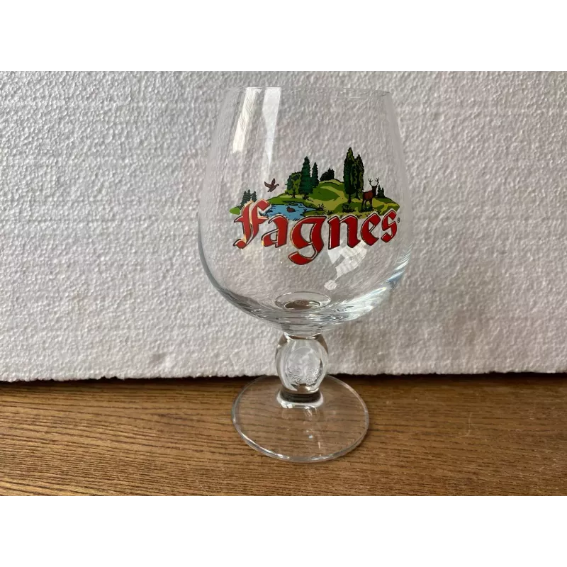 1 VERRE FAGNES  25/33CL  HT. 17.50CM