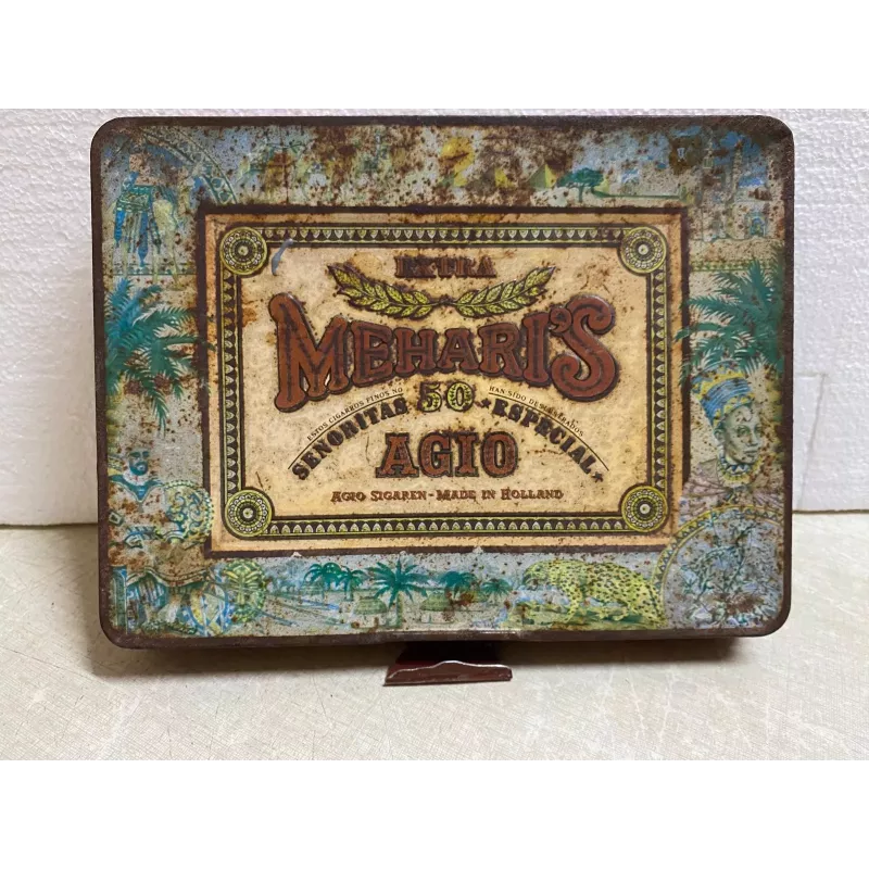 BOITE CIGARETTES  MEHARIS  23CM X17.50CM X3CM