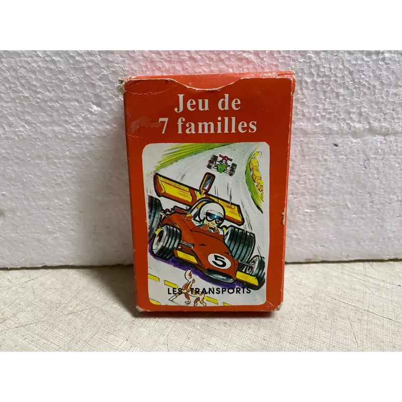 1 JEU DE 7 FAMILLES  LES TRANSPORTS