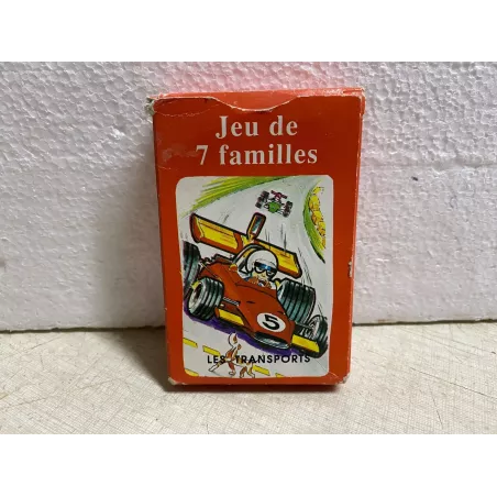 1 JEU DE 7 FAMILLES  LES TRANSPORTS