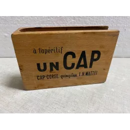 BOITE A CARTES  UN CAP   CAP CORSE  11.50CM X7.50CM