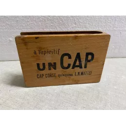 BOITE A CARTES  UN CAP   CAP CORSE  11.50CM X7.50CM