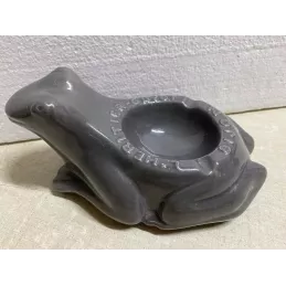 CENDRIER  L'HERITIER  GUYOT  GRIS  PETIT MODELE  19CM X12CM