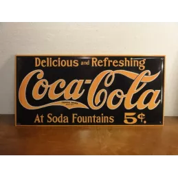 1 TOLE COCA-COLA 45X 22