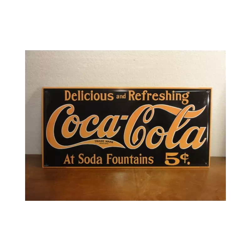 1 TOLE COCA-COLA 45X 22