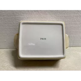 PLAT A FOUR  DECORS TARTIFLETTE  17CM X14CM X6.50CM