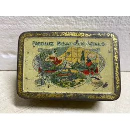 BOITE PASTILLES  BEATRIX VALS  10CM X6.80CM X3.30CM