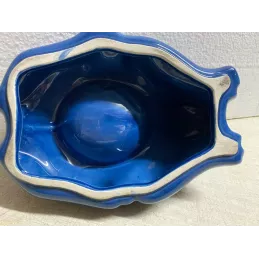 CENDRIER L'HERITIER GUYOT BLEU  PETIT MODELE 19CM X12CM