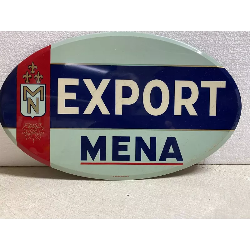 GLASSOID  EXPORT MENA  ANNEE 1950   38CM X23CM