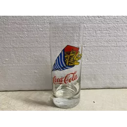 1 VERRE COCA-COLA  COLLECTOR   ANNEE 1992 HT 16CM
