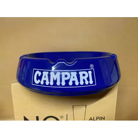 CENDRIER CAMPARI  DIAMETRE 21.50CM