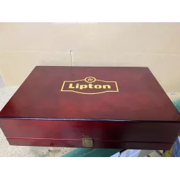BOITE A THE LIPTON  35.50CM X21CM X13CM DE BELLE FACTURE