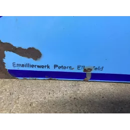 PLAQUE EMAILLEE  BOMBEE ENGELHARDT  50CM X33CM