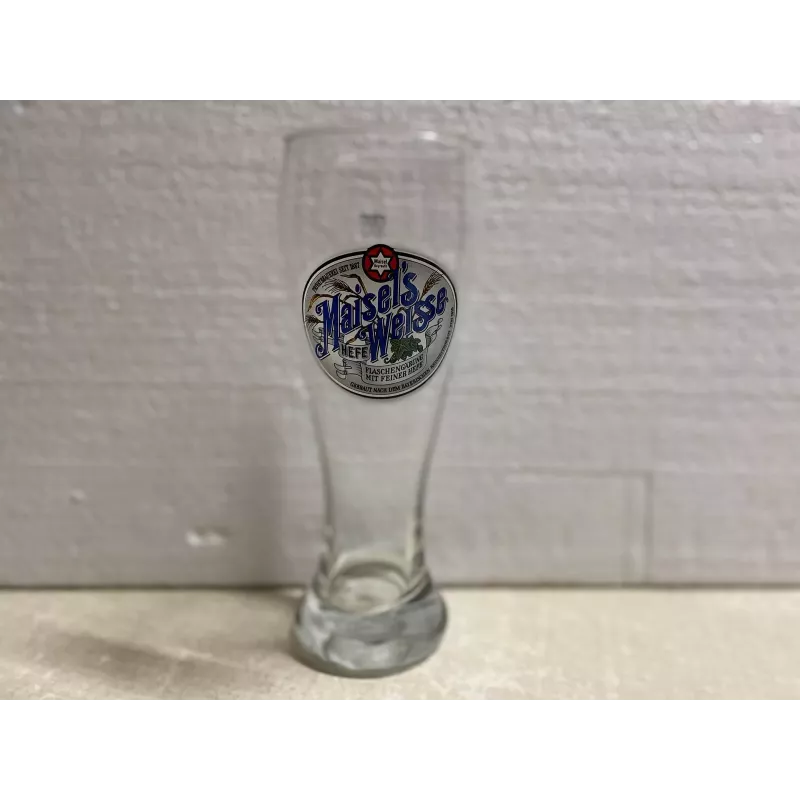 1 VERRE MAISEL'S  WEISSE  50CL HT 22.80CM