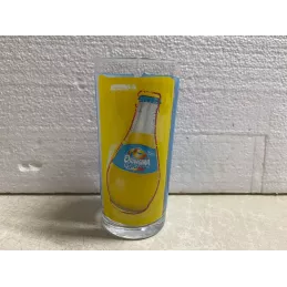 5 VERRES  ORANGINA  LIGHT  HT 13.50CM