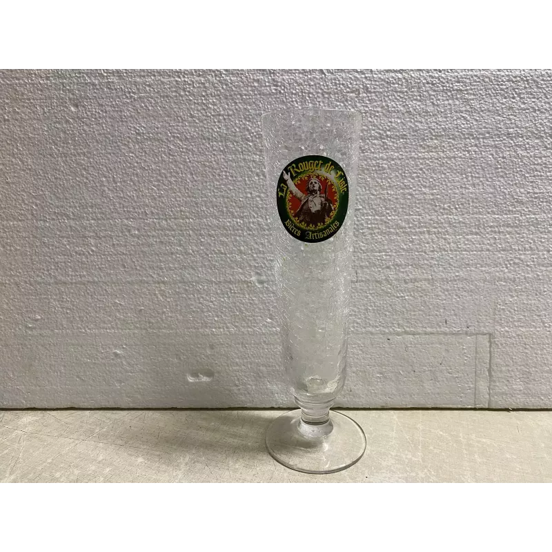 1 VERRE LA ROUGET DE LISLE 25CL HT 23.50CM  BIERES ARTISANALES