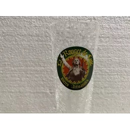 1 VERRE LA ROUGET DE LISLE 25CL HT 23.50CM  BIERES ARTISANALES