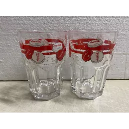 2 VERRES  COCA-COLA  35CL HT 12CM