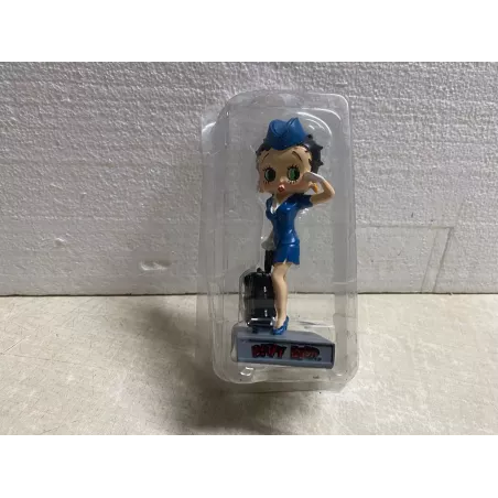 FIGURINE  BETTY BOOP  HT 14CM HOTESSE DE L'AIR