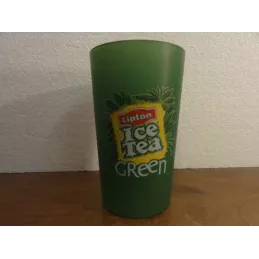 5 VERRES LIPTON ICE TEA GREEN