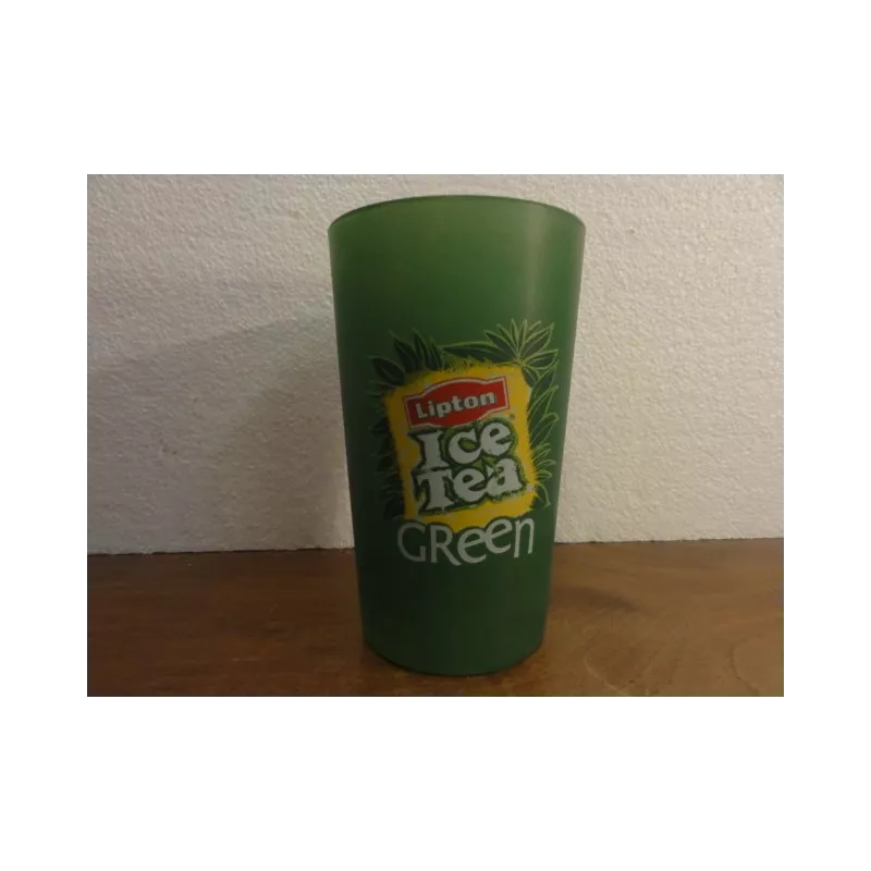 5 VERRES LIPTON ICE TEA GREEN