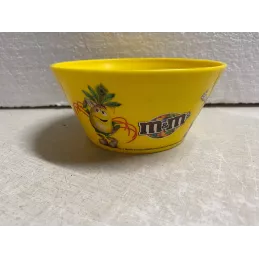 1 BOL M&M'S  DIAMETRE 13.80CM HT 7CM  ANNEE 2014